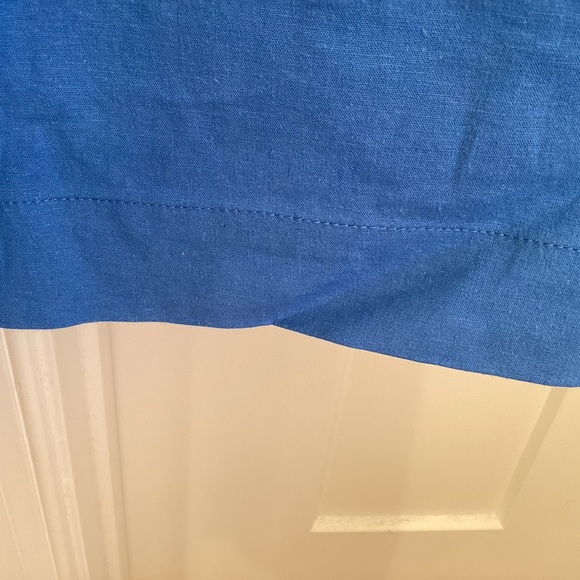 Anthropologie COLETTE Full-Length Linen Pants Maeve NEW 28 Blue - Picture 10 of 16